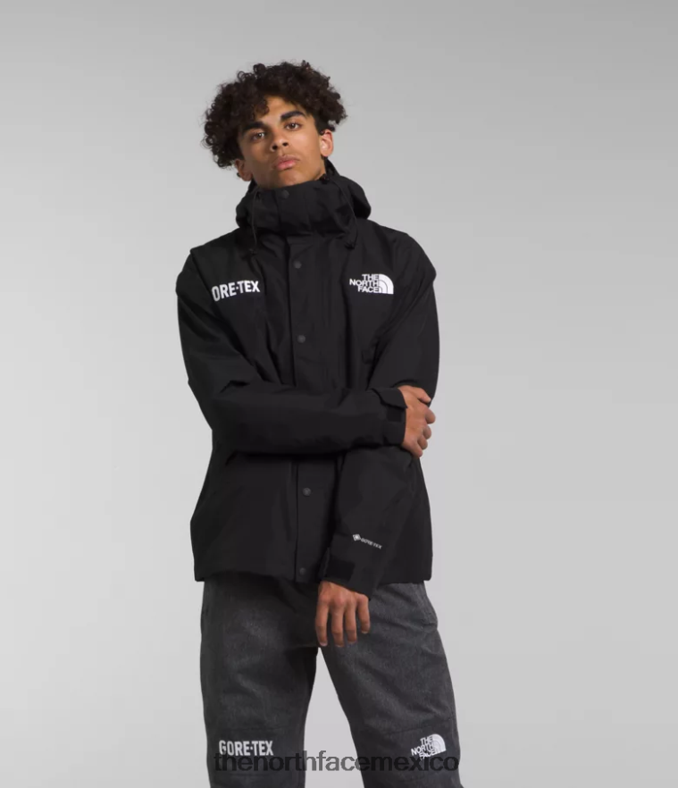 The North Face ropa NFHLJL543 negro hombres chaqueta montaña gtx
