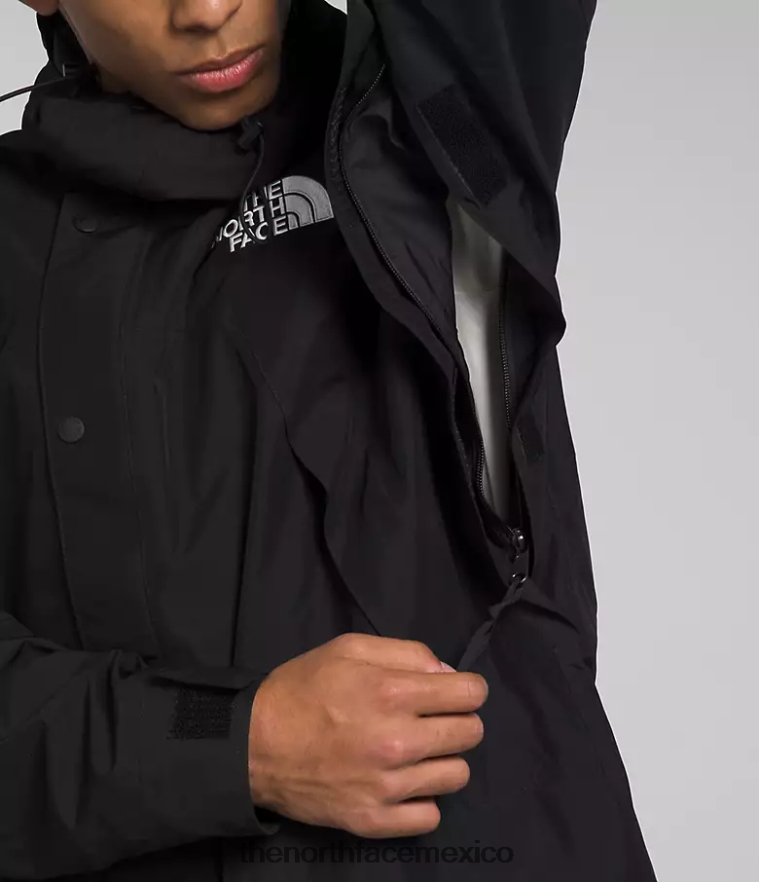 The North Face ropa NFHLJL543 negro hombres chaqueta montaña gtx