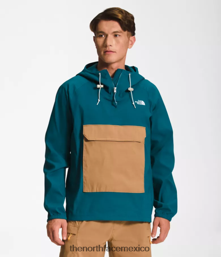 The North Face ropa NFHLJL594 coral azul/marrón utilitario hombres jersey clase v