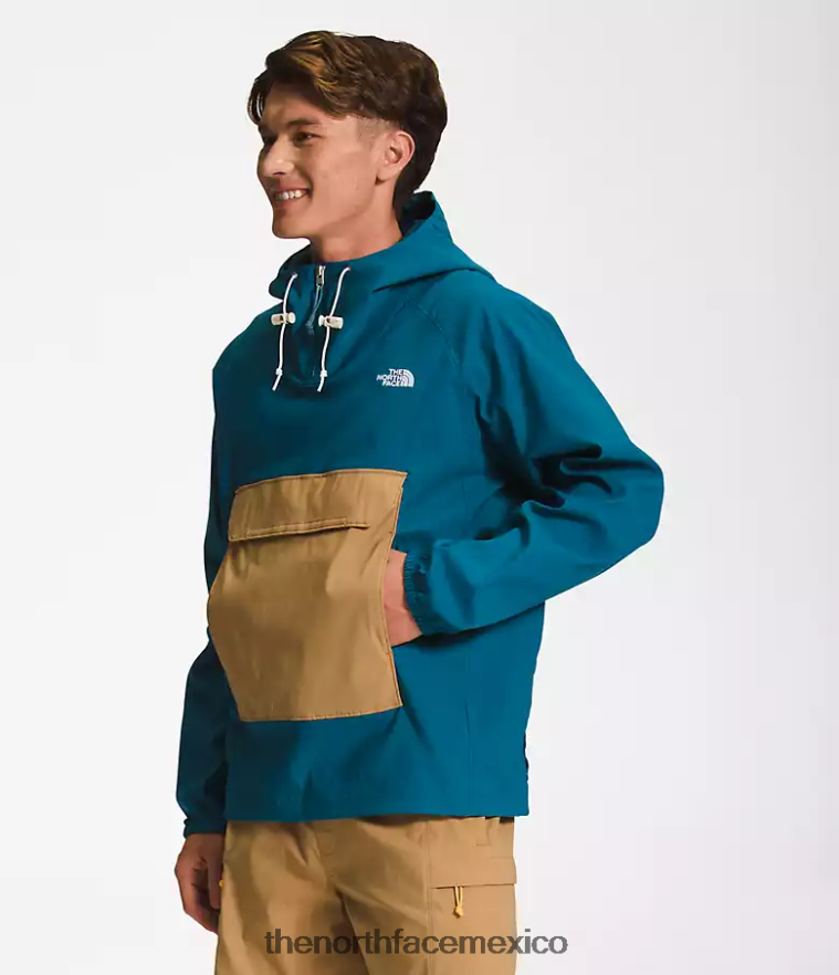 The North Face ropa NFHLJL594 coral azul/marrón utilitario hombres jersey clase v