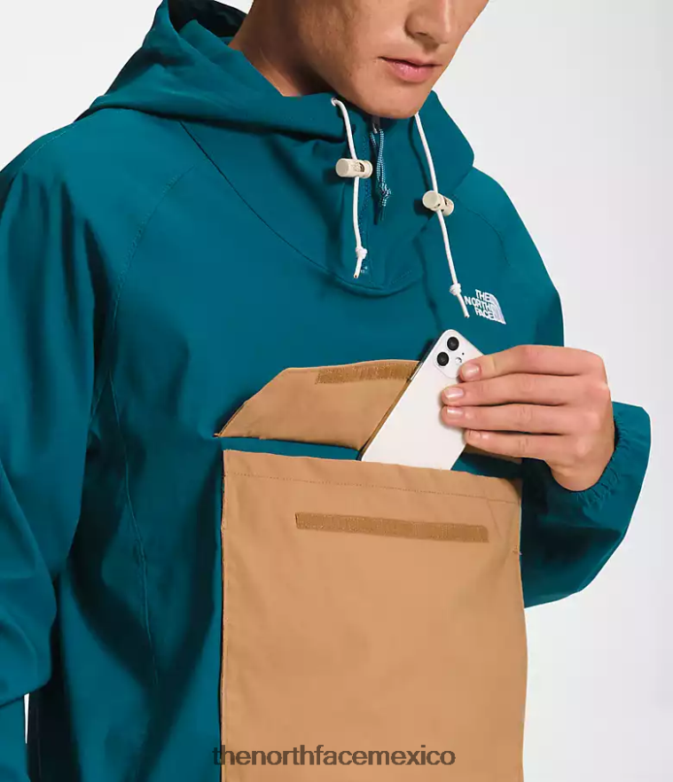 The North Face ropa NFHLJL594 coral azul/marrón utilitario hombres jersey clase v