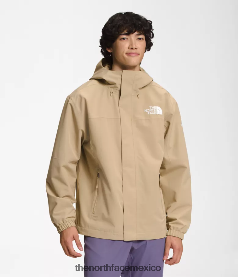 The North Face ropa NFHLJL6 piedra caqui hombres chaqueta plegable tnf