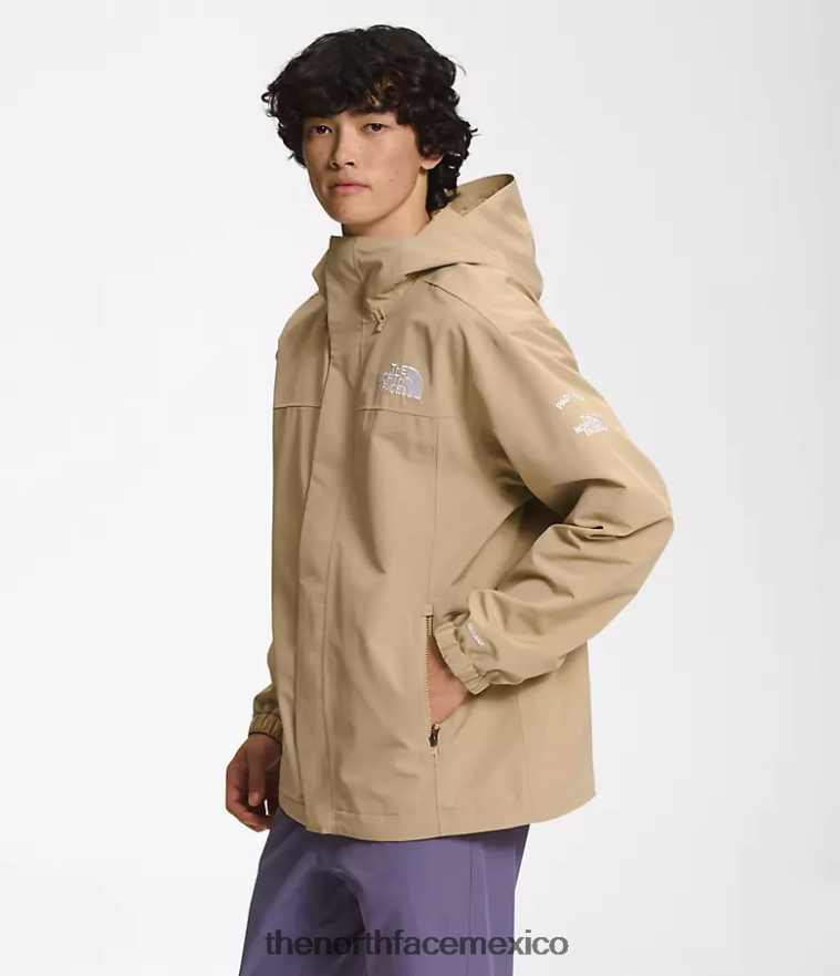 The North Face ropa NFHLJL6 piedra caqui hombres chaqueta plegable tnf