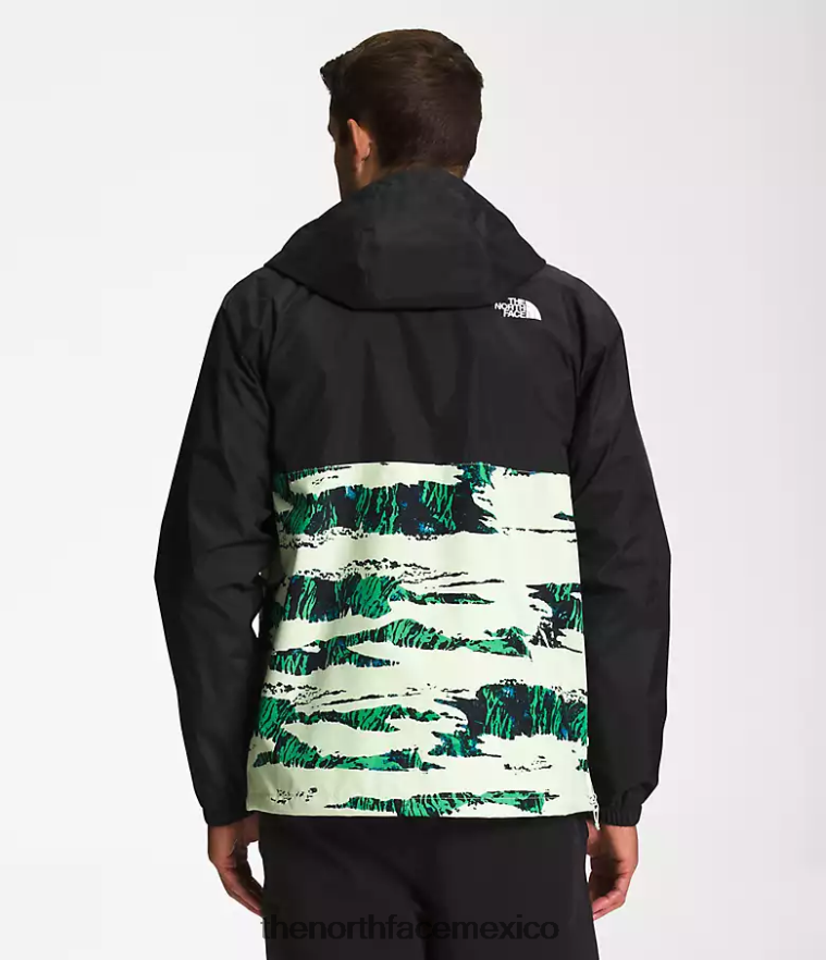 The North Face ropa NFHLJL701 estampado de camuflaje tnf negro/marrón utilitario hombres anorak anorak