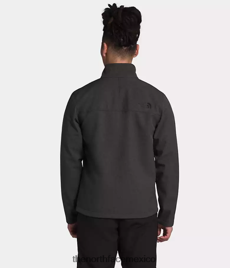 The North Face ropa NFHLJL775 tnf gris oscuro jaspeado hombres chaqueta biónica apex
