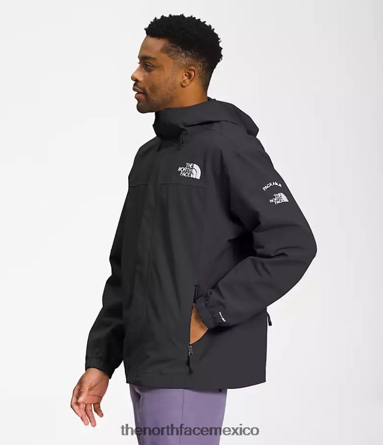 The North Face ropa NFHLJL7 gris asfalto hombres chaqueta plegable tnf