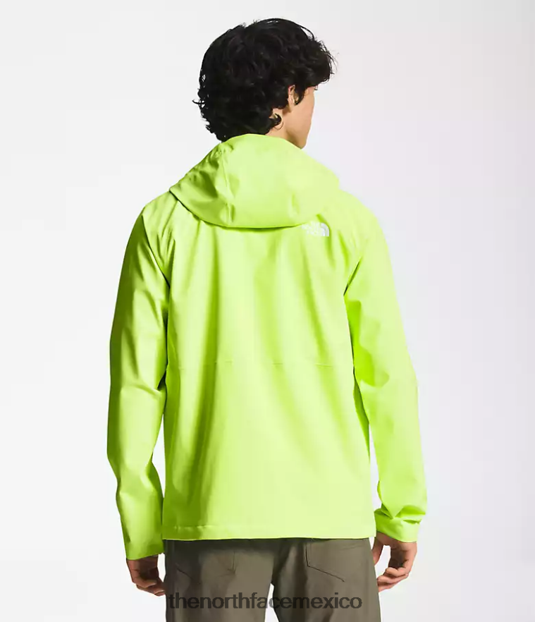 The North Face ropa NFHLJL870 led amarillo hombres chaqueta elástica valle vista
