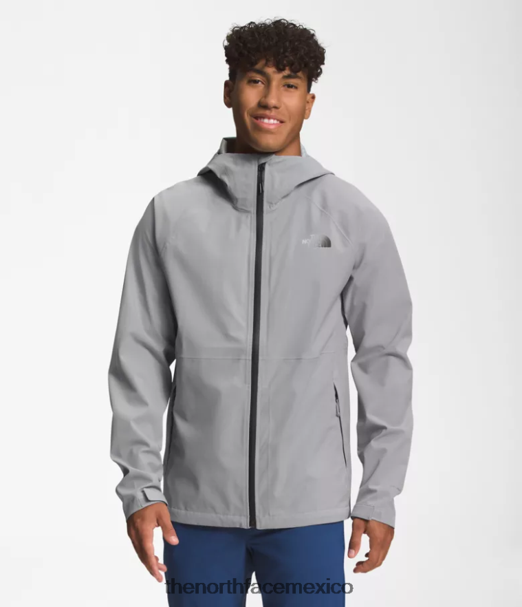 The North Face ropa NFHLJL871 fusionar gris hombres chaqueta elástica valle vista