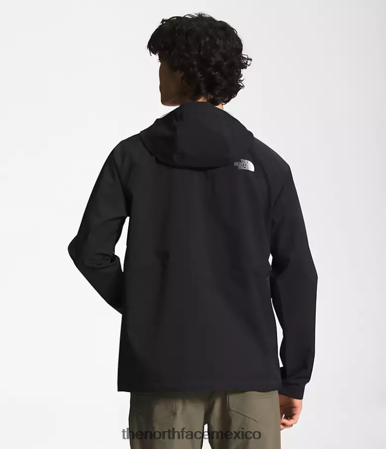 The North Face ropa NFHLJL873 negro hombres chaqueta elástica valle vista