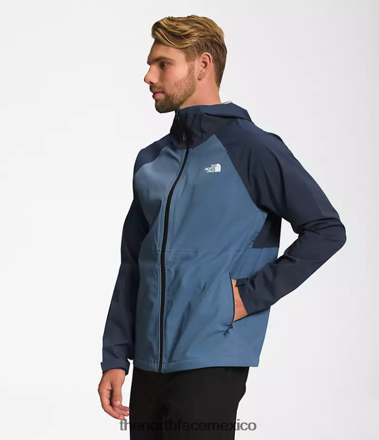 The North Face ropa NFHLJL874 azul marino cumbre/azul sombreado hombres chaqueta elástica valle vista