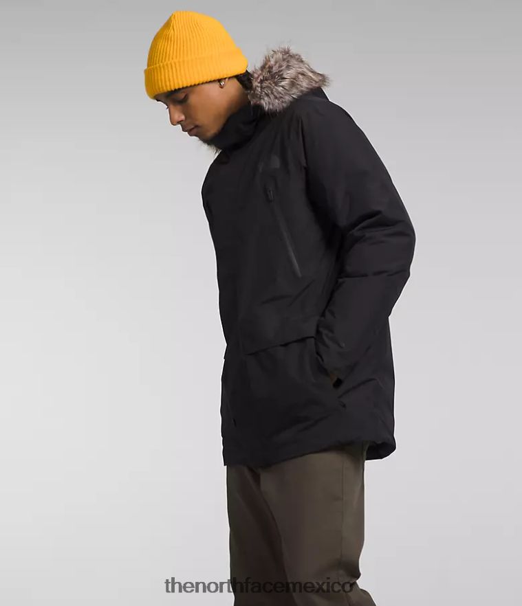 The North Face ropa NFHLJL1068 negro hombres parka ártica gtx