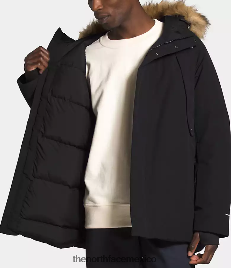 The North Face ropa NFHLJL1241 negro hombres nueva chaqueta exterior boroughs