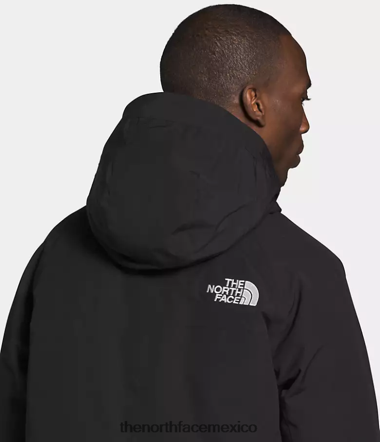 The North Face ropa NFHLJL1241 negro hombres nueva chaqueta exterior boroughs