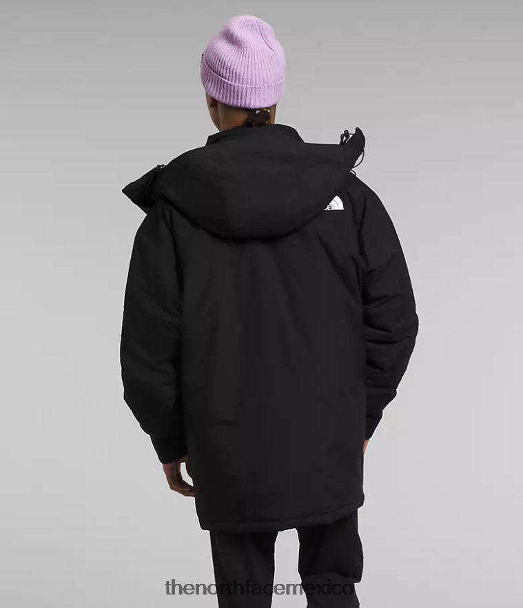 The North Face ropa NFHLJL1243 negro hombres parka con aislamiento coldworks