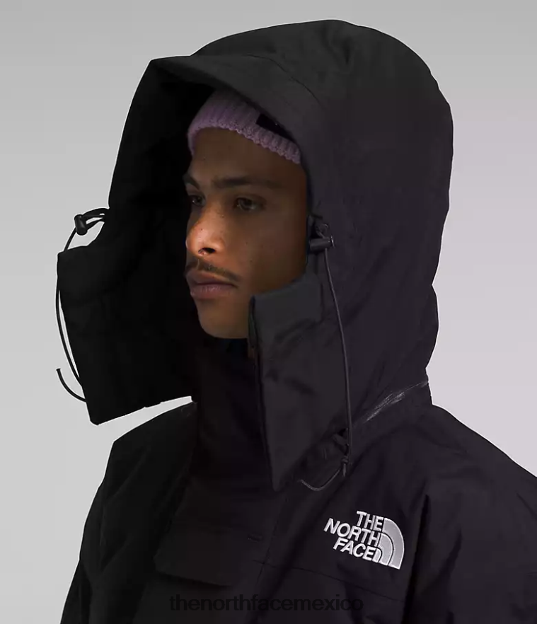 The North Face ropa NFHLJL1243 negro hombres parka con aislamiento coldworks