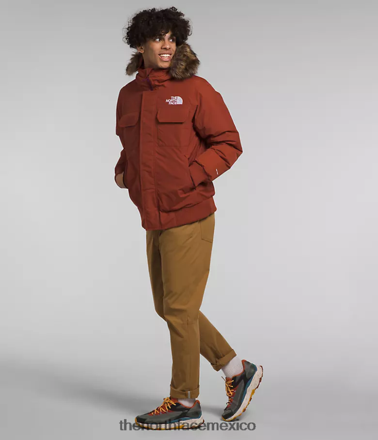 The North Face ropa NFHLJL1254 brandy marrón hombres bombardero mcmurdo