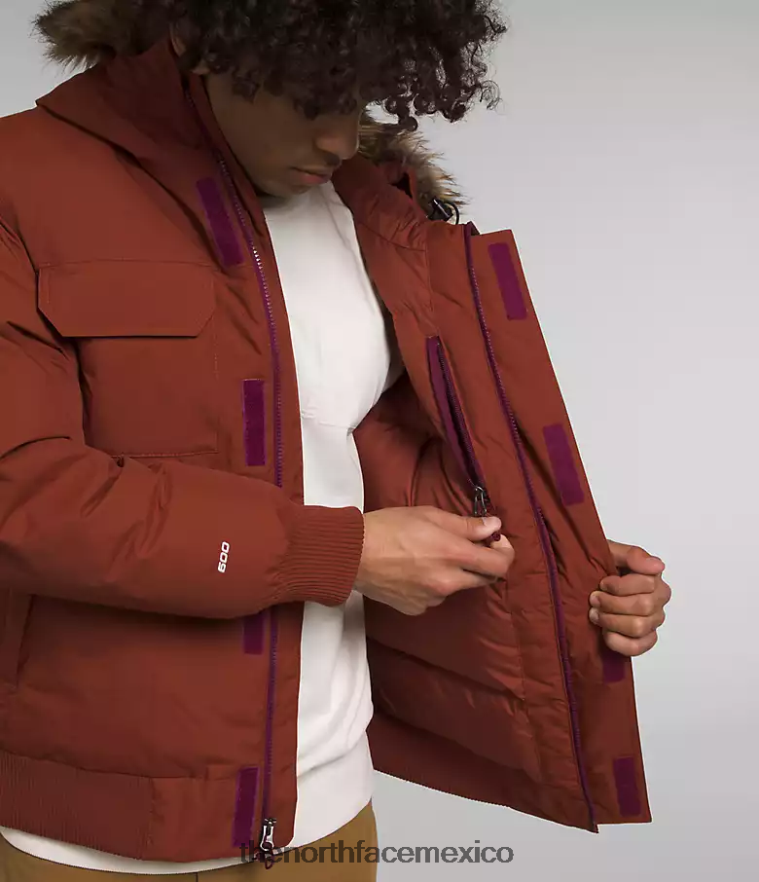 The North Face ropa NFHLJL1254 brandy marrón hombres bombardero mcmurdo