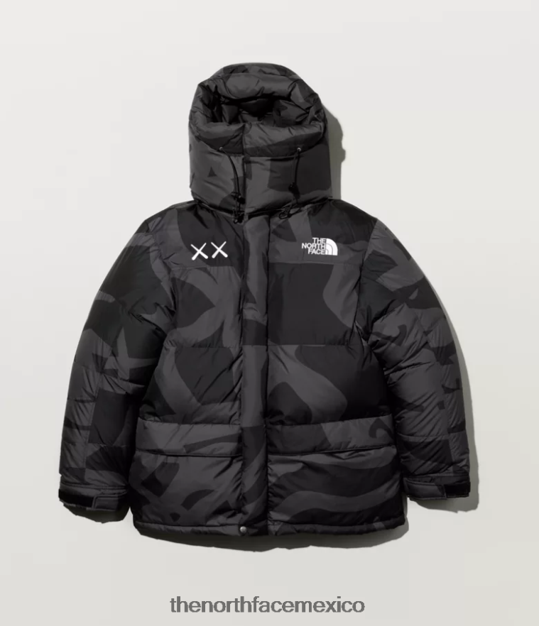The North Face ropa NFHLJL144 kw tnf himno negro estampado hombres parka himalaya tnf x kaws retro 1994