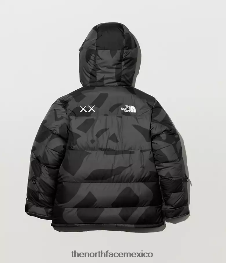 The North Face ropa NFHLJL144 kw tnf himno negro estampado hombres parka himalaya tnf x kaws retro 1994