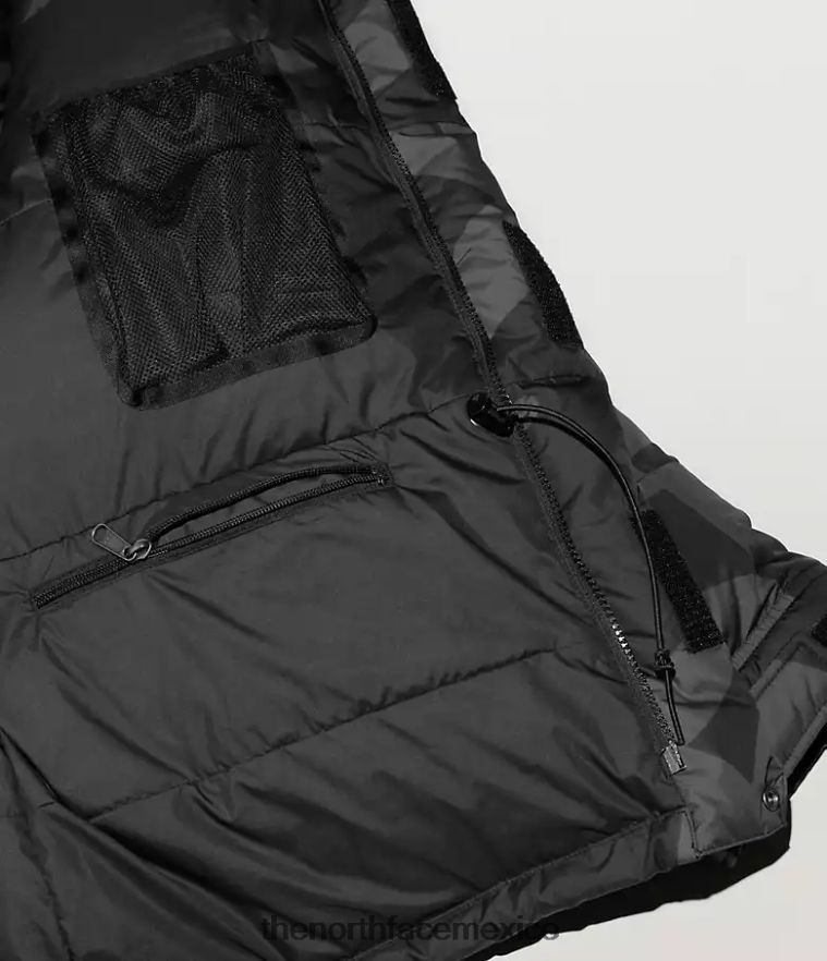 The North Face ropa NFHLJL144 kw tnf himno negro estampado hombres parka himalaya tnf x kaws retro 1994