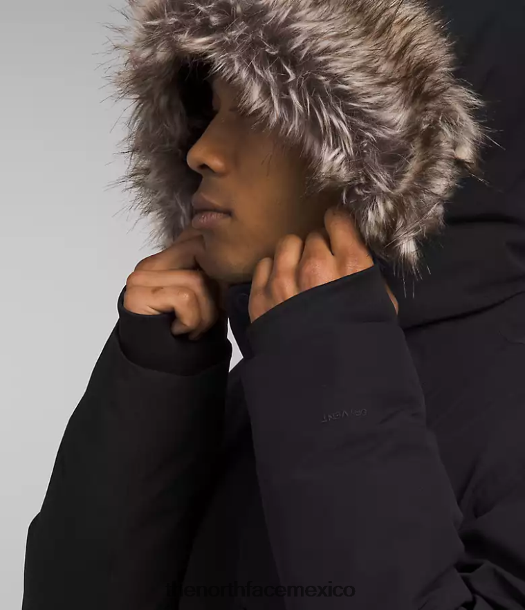 The North Face ropa NFHLJL94 negro hombres parka ártica premium