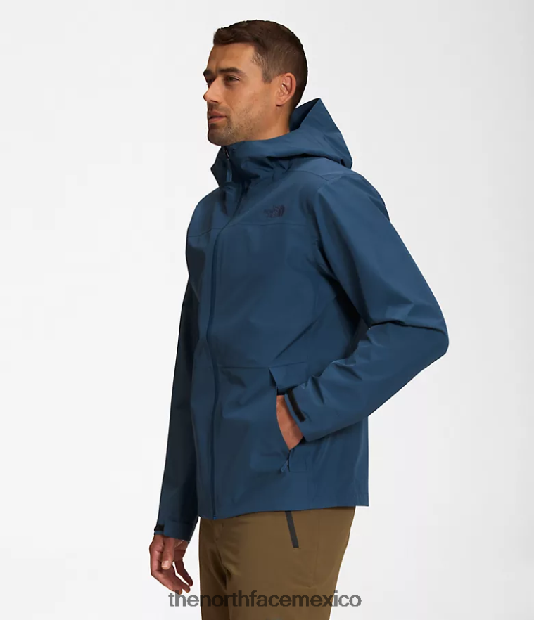 The North Face ropa NFHLJL1114 azul sombreado hombres chaqueta dryzzle Futurelight