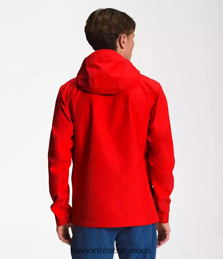 The North Face ropa NFHLJL1115 rojo fuego hombres chaqueta dryzzle Futurelight