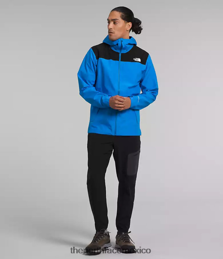The North Face ropa NFHLJL1118 azul óptico/negro tnf hombres chaqueta dryzzle Futurelight
