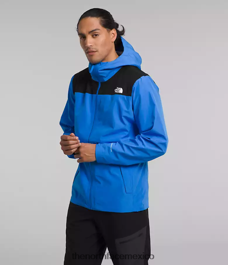 The North Face ropa NFHLJL1118 azul óptico/negro tnf hombres chaqueta dryzzle Futurelight