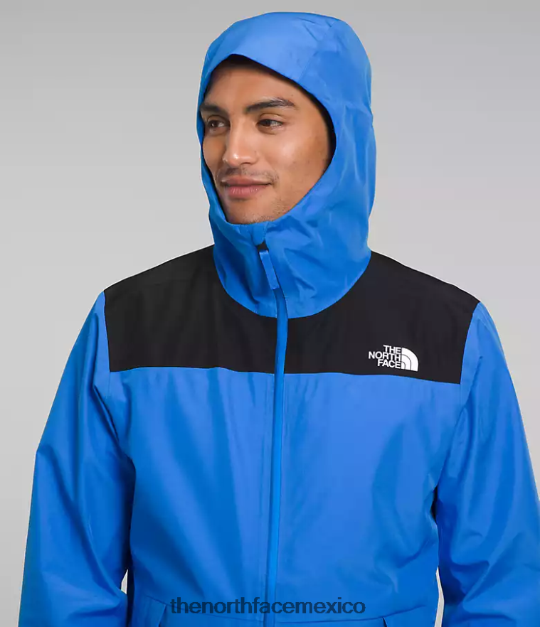The North Face ropa NFHLJL1118 azul óptico/negro tnf hombres chaqueta dryzzle Futurelight
