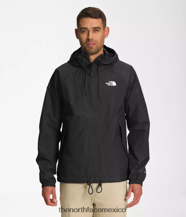 The North Face ropa NFHLJL1193 negro hombres sudadera con capucha anora lluvia
