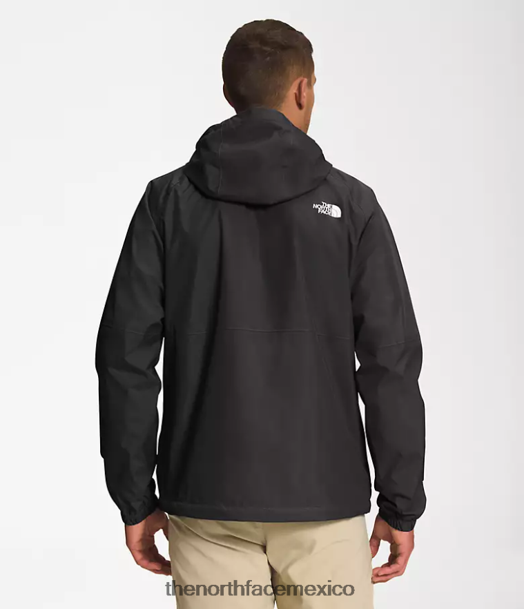 The North Face ropa NFHLJL1193 negro hombres sudadera con capucha anora lluvia