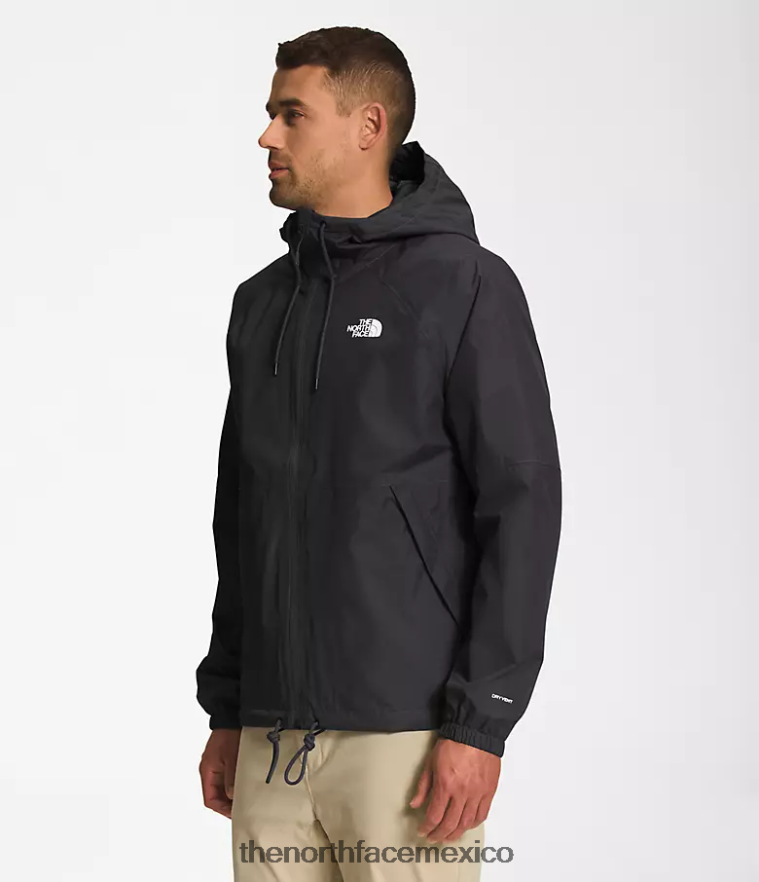 The North Face ropa NFHLJL1193 negro hombres sudadera con capucha anora lluvia