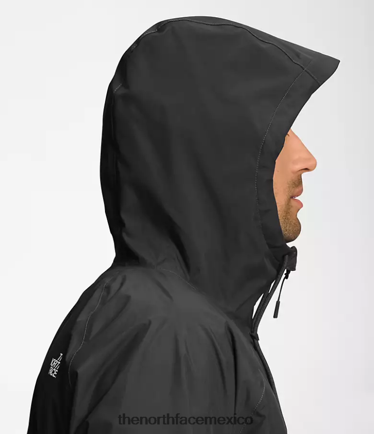 The North Face ropa NFHLJL1193 negro hombres sudadera con capucha anora lluvia