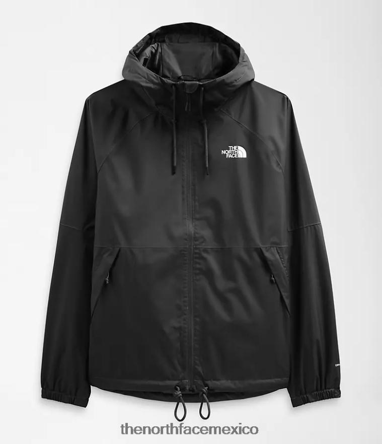 The North Face ropa NFHLJL1193 negro hombres sudadera con capucha anora lluvia