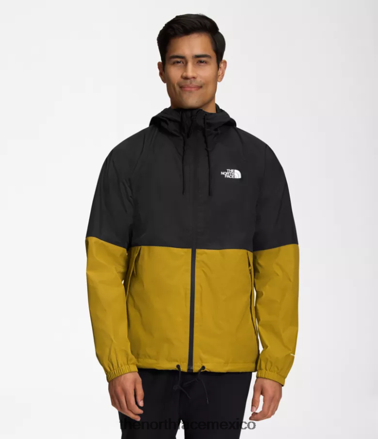 The North Face ropa NFHLJL1196 tnf negro/oro mineral hombres sudadera con capucha anora lluvia