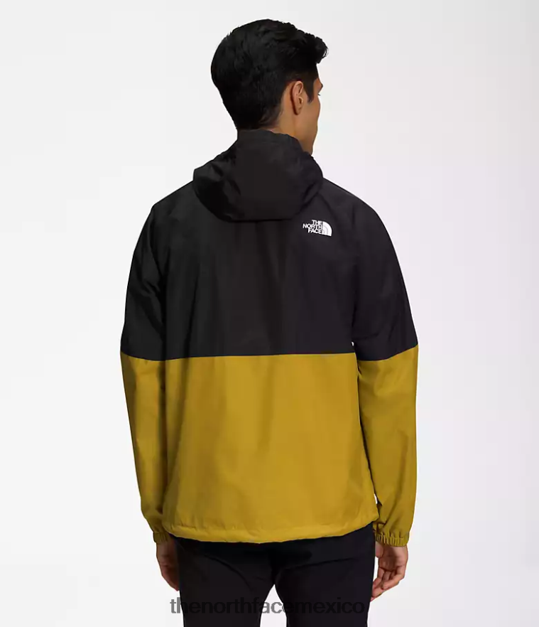 The North Face ropa NFHLJL1196 tnf negro/oro mineral hombres sudadera con capucha anora lluvia
