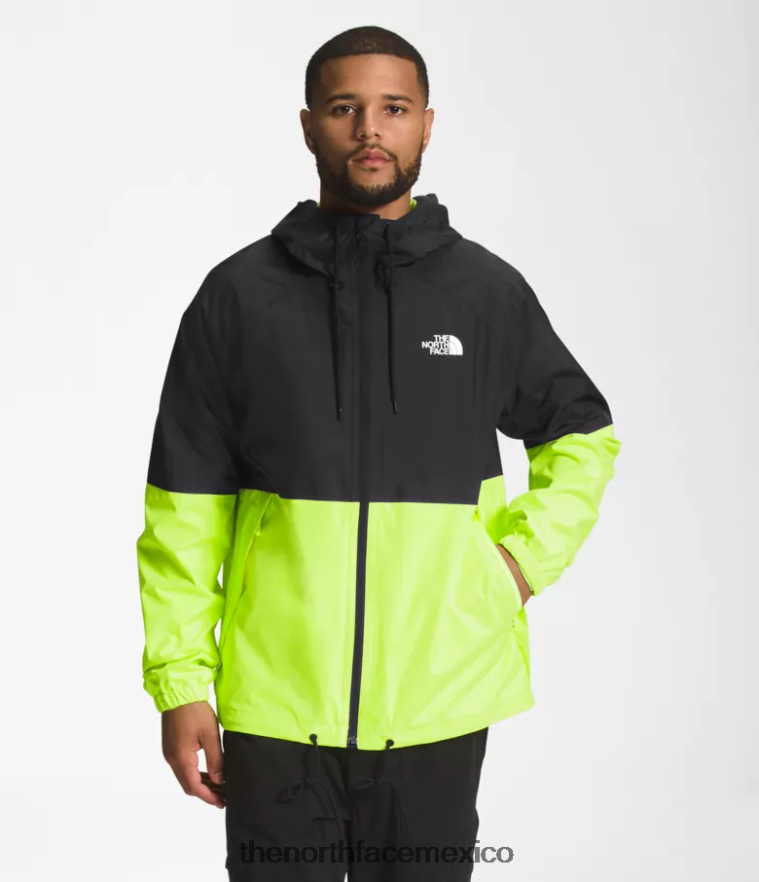 The North Face ropa NFHLJL1198 tnf negro/led amarillo hombres sudadera con capucha anora lluvia