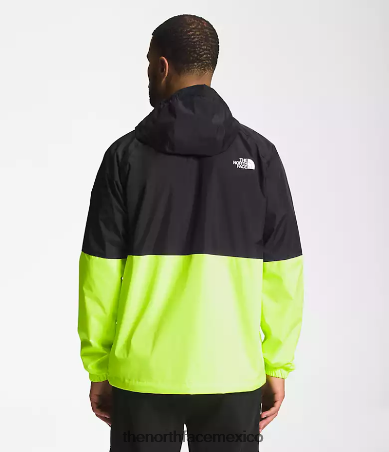 The North Face ropa NFHLJL1198 tnf negro/led amarillo hombres sudadera con capucha anora lluvia