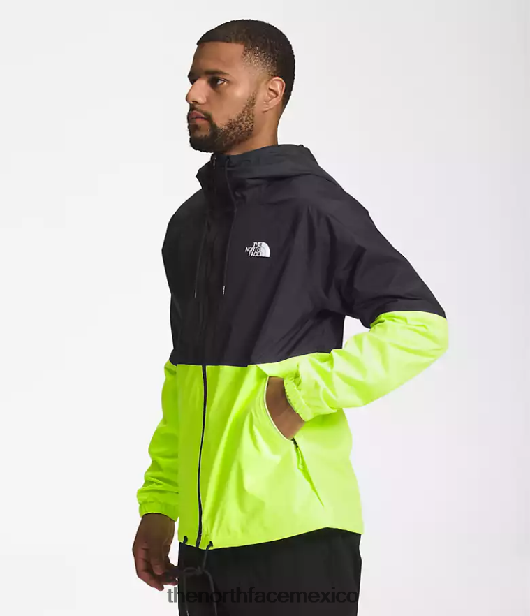 The North Face ropa NFHLJL1198 tnf negro/led amarillo hombres sudadera con capucha anora lluvia