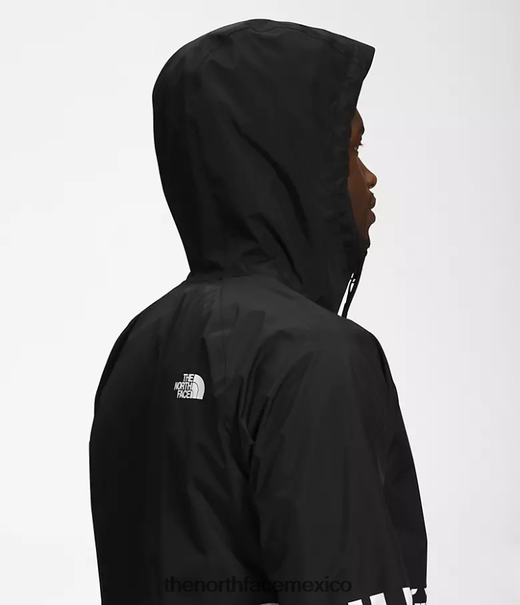 The North Face ropa NFHLJL1199 tnf negro/tnf negro imprimir hombres sudadera con capucha anora lluvia