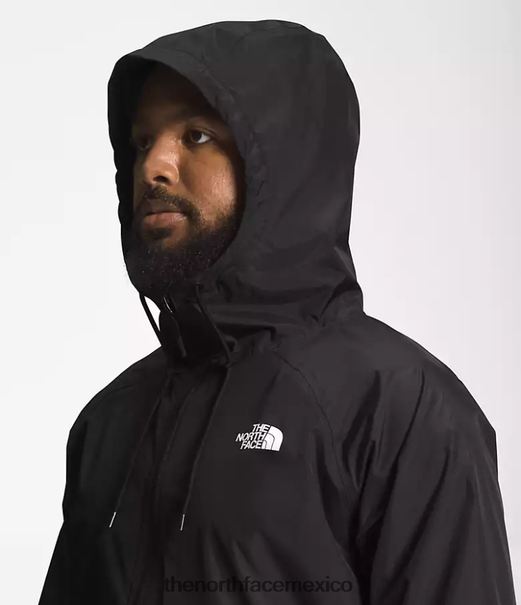 The North Face ropa NFHLJL1200 tnf negro/naranja retro hombres sudadera con capucha anora lluvia