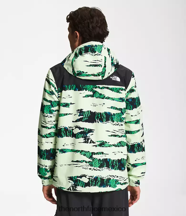The North Face ropa NFHLJL285 estampado de camuflaje tnf negro/marrón utilitario hombres chaqueta anora
