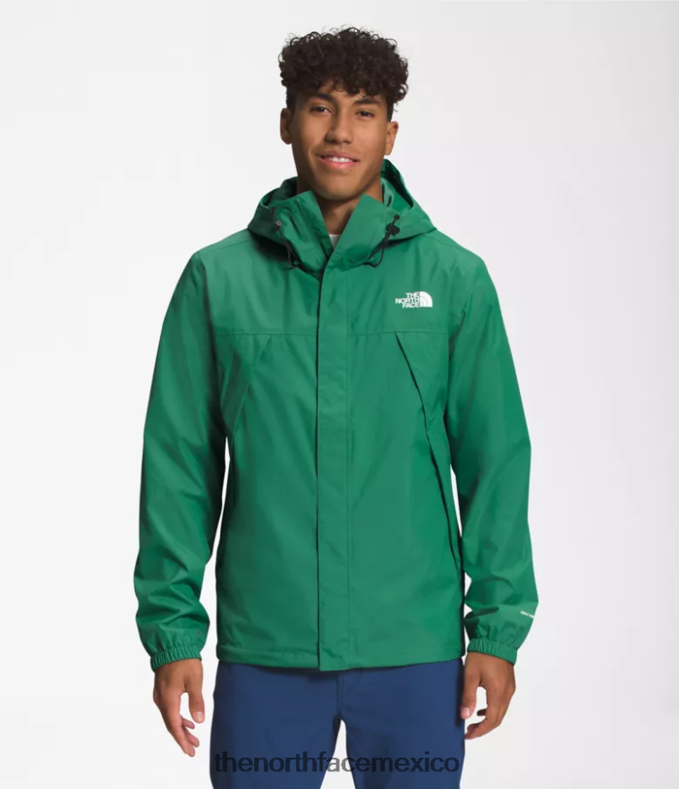 The North Face ropa NFHLJL286 verde hierba intenso hombres chaqueta anora
