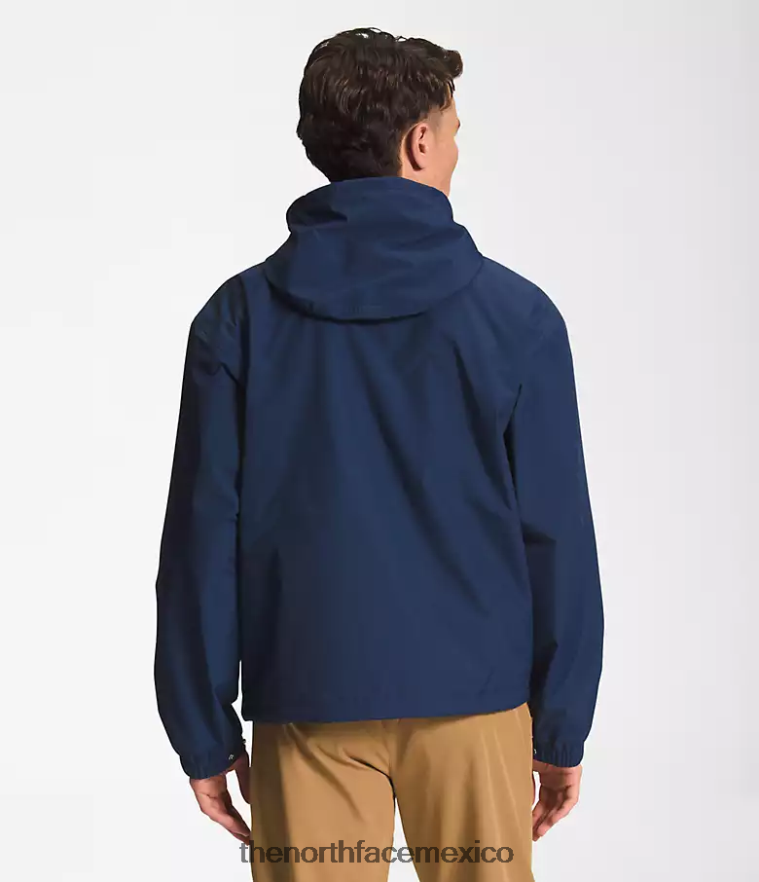 The North Face ropa NFHLJL294 azul marino cumbre/marrón utilitario hombres chaqueta de lluvia utilitaria m66