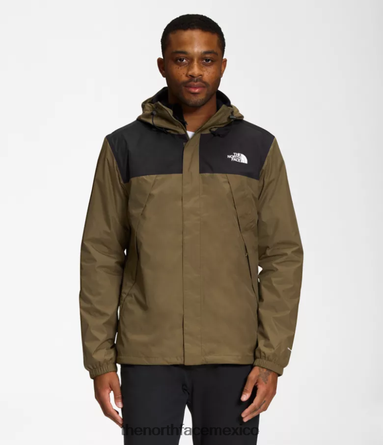 The North Face ropa NFHLJL999 oliva militar/negro tnf hombres triclima de antora