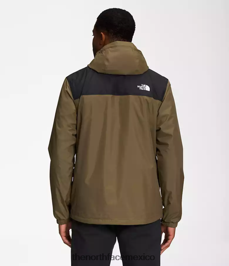The North Face ropa NFHLJL999 oliva militar/negro tnf hombres triclima de antora