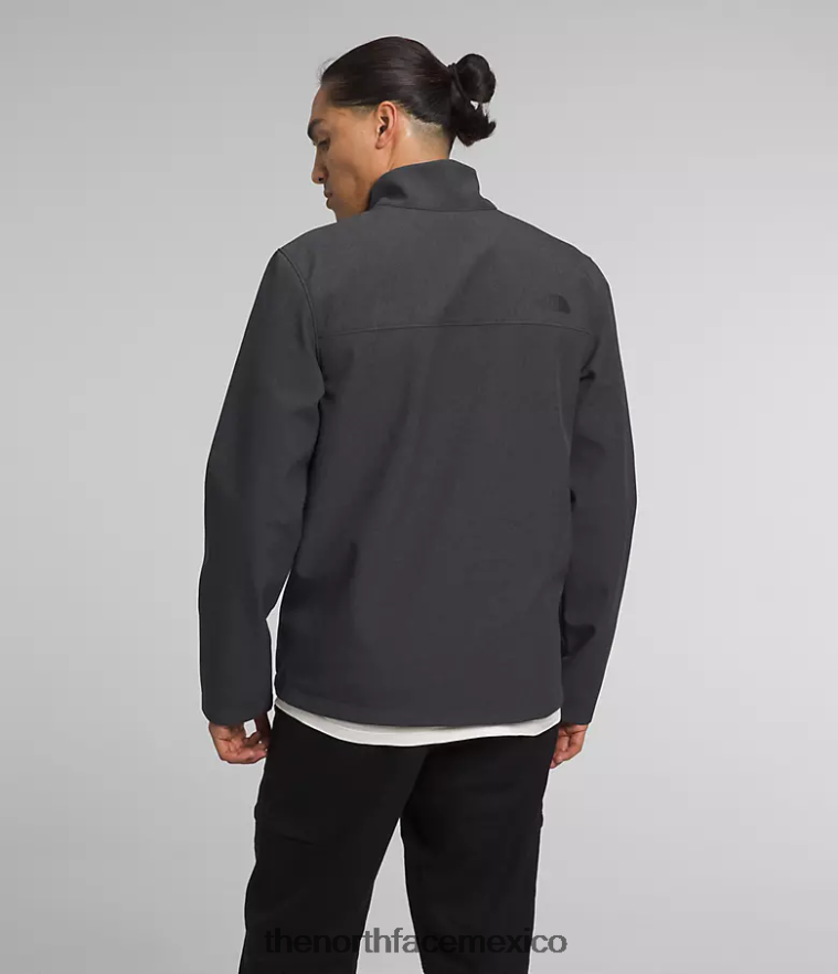 The North Face ropa NFHLJL1158 tnf gris oscuro jaspeado hombres chaqueta apex bionic 3
