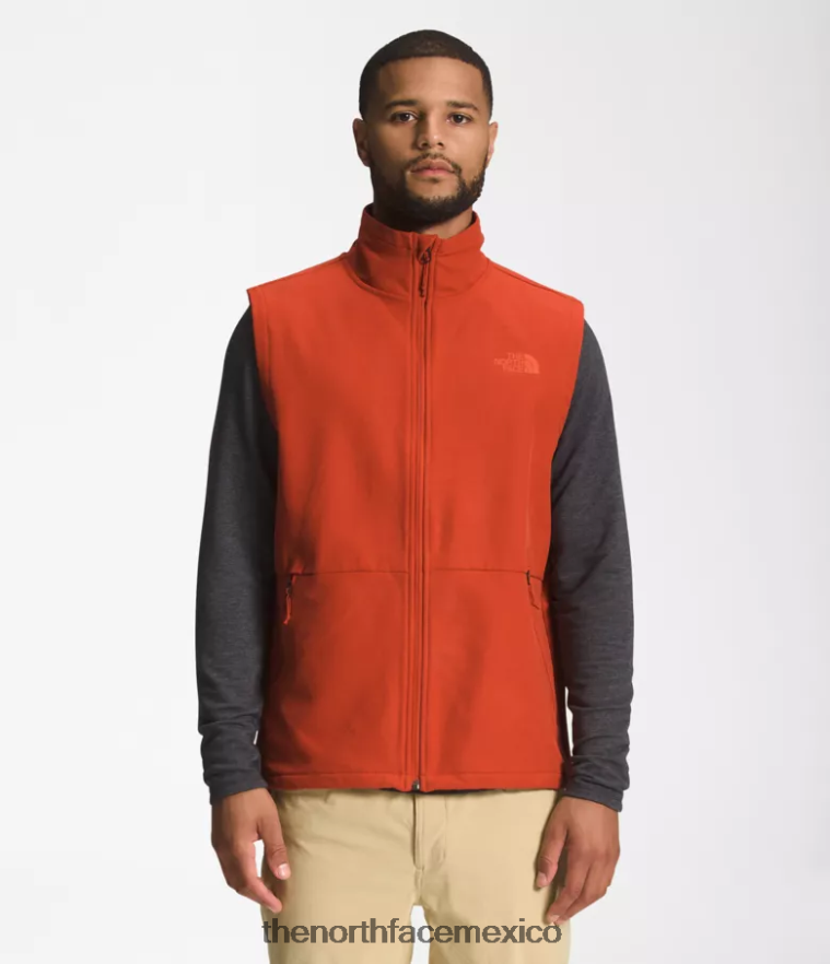 The North Face ropa NFHLJL646 bronce oxidado brezo oscuro hombres chaleco camden soft shell
