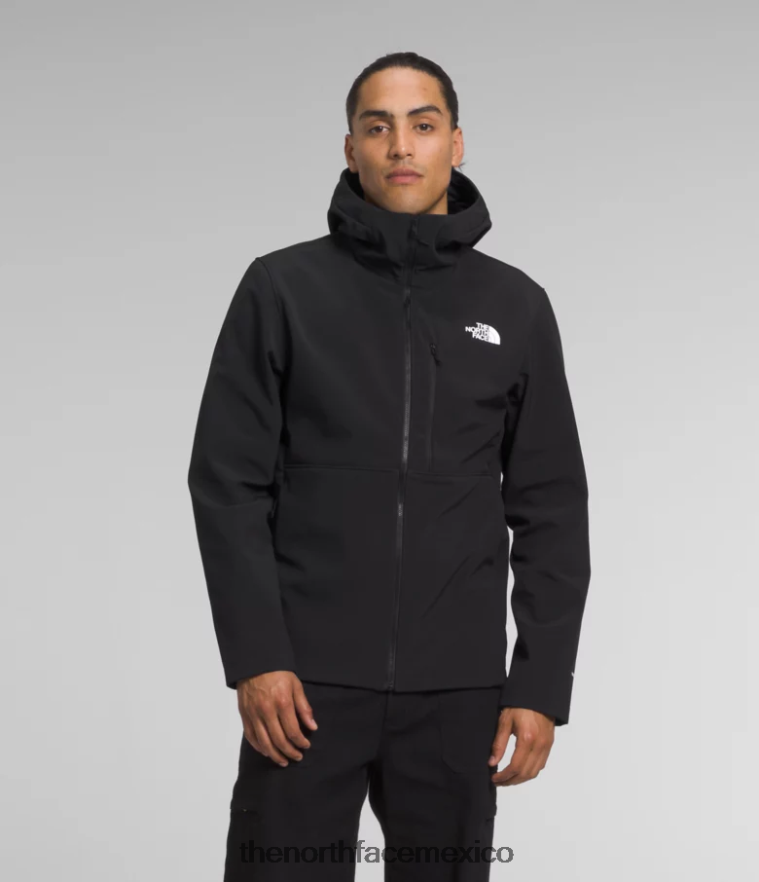 The North Face ropa NFHLJL997 negro hombres sudadera con capucha apex bionic 3